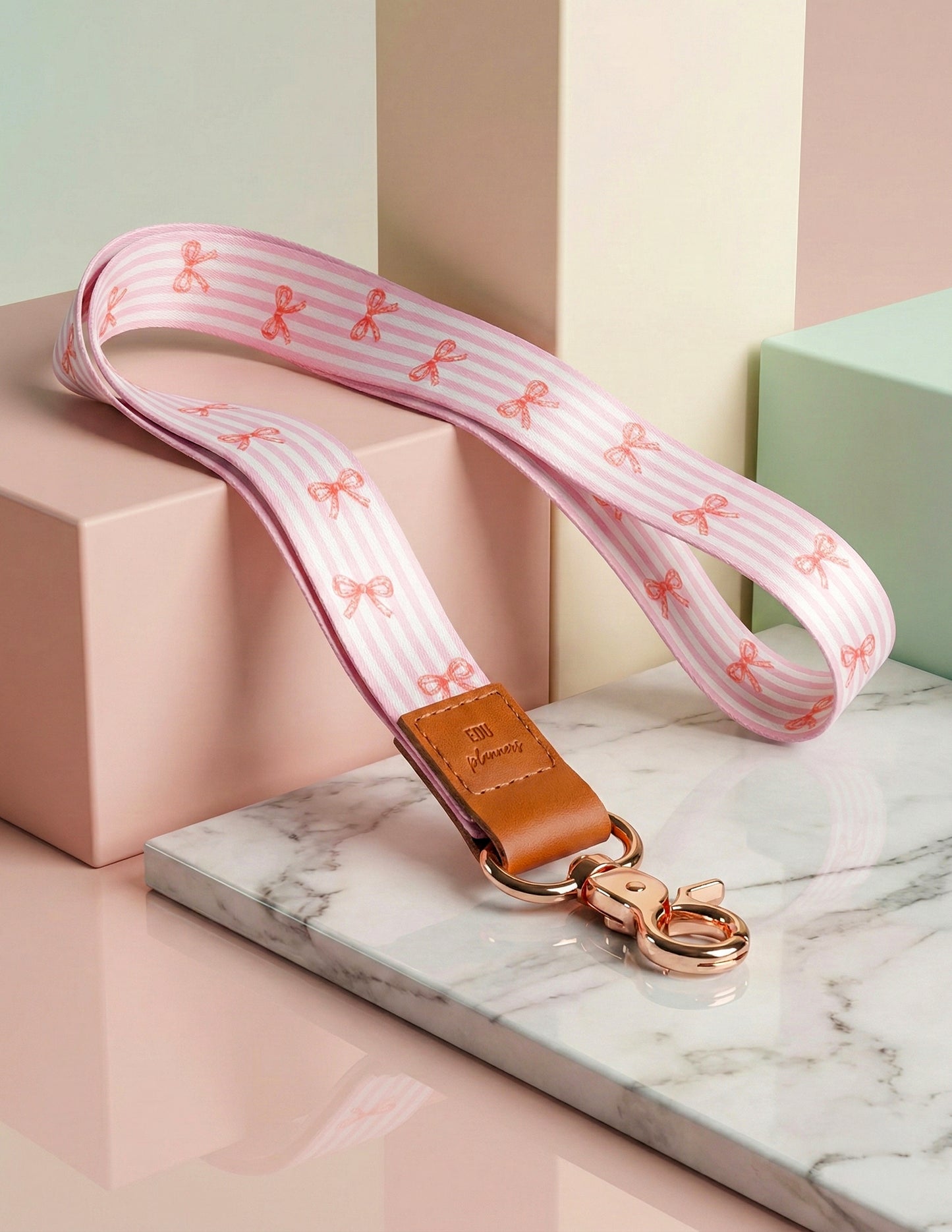 Bow Christmas Lanyard