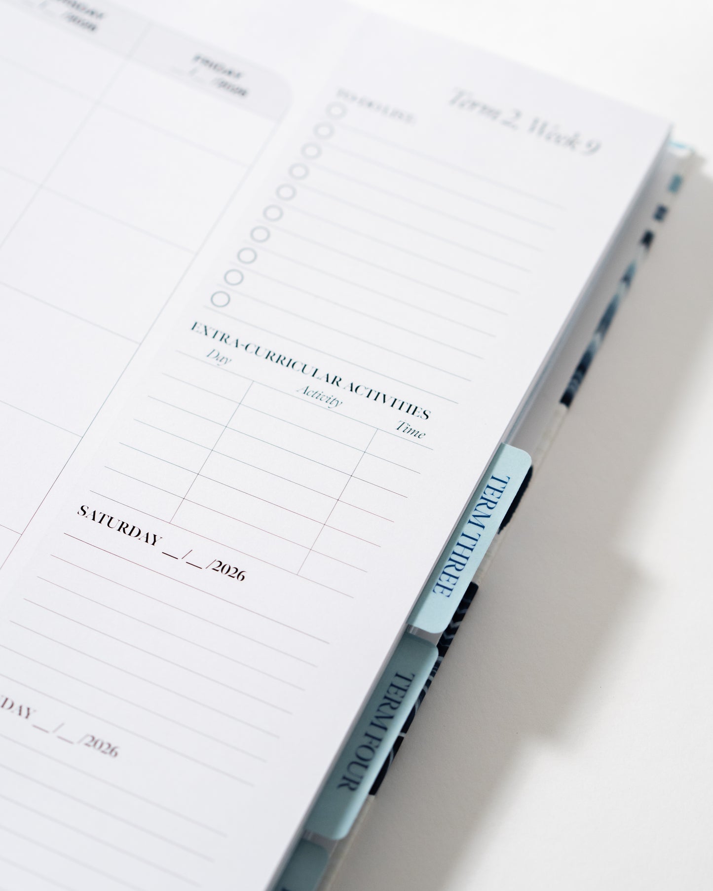 Seabreeze 2026 Weekly Teacher Planner