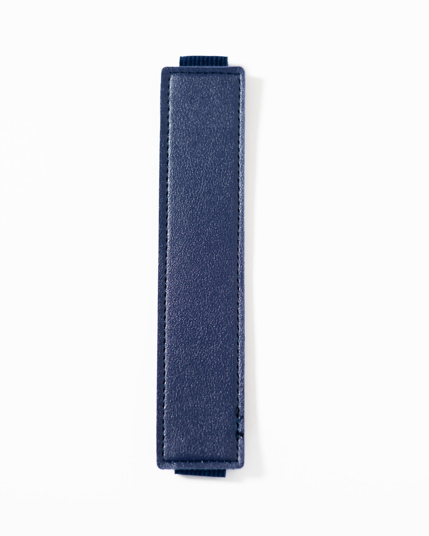 Navy Elastic Pen Holder Bookmark