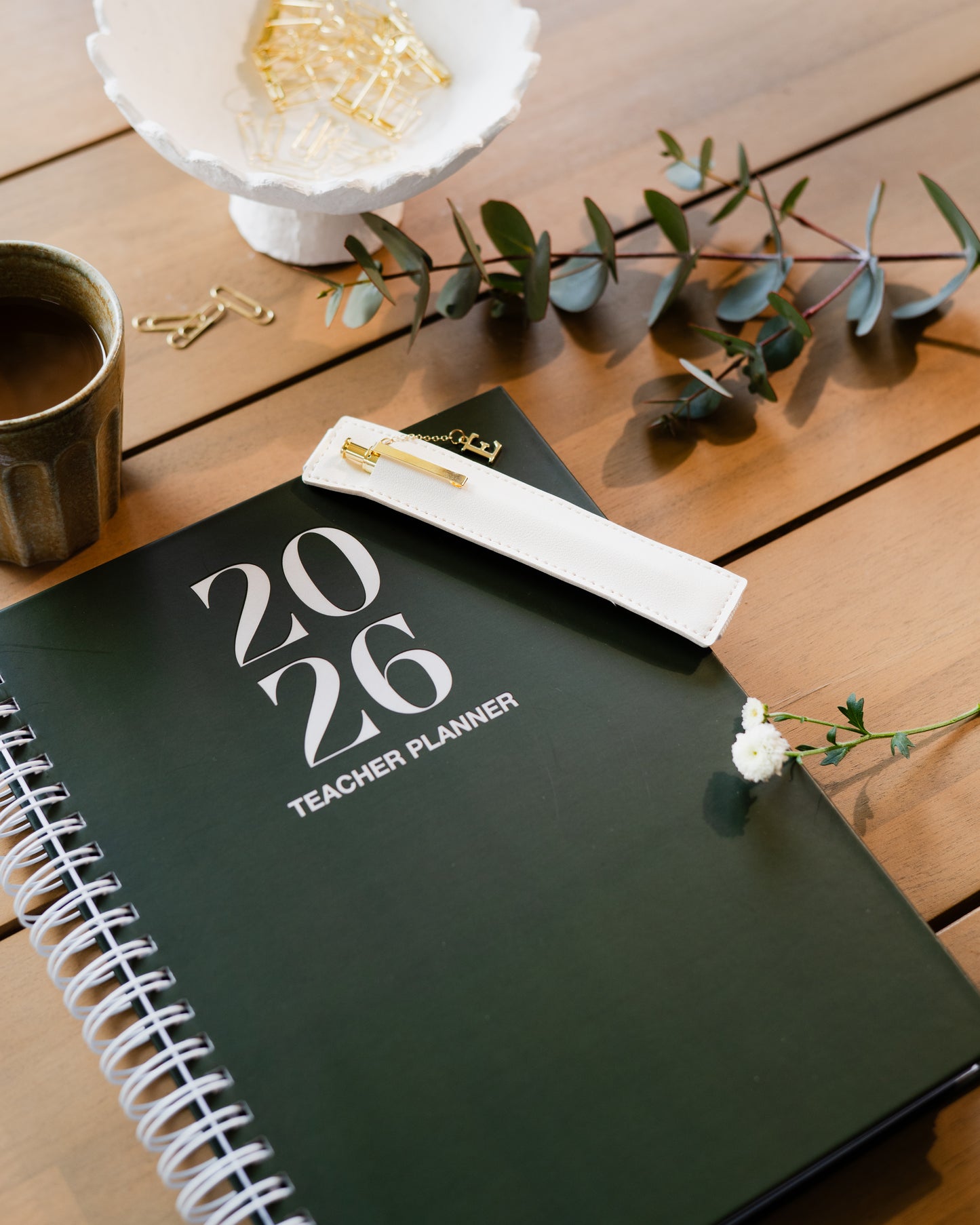 Pine 2026 Weekly Teacher Planner