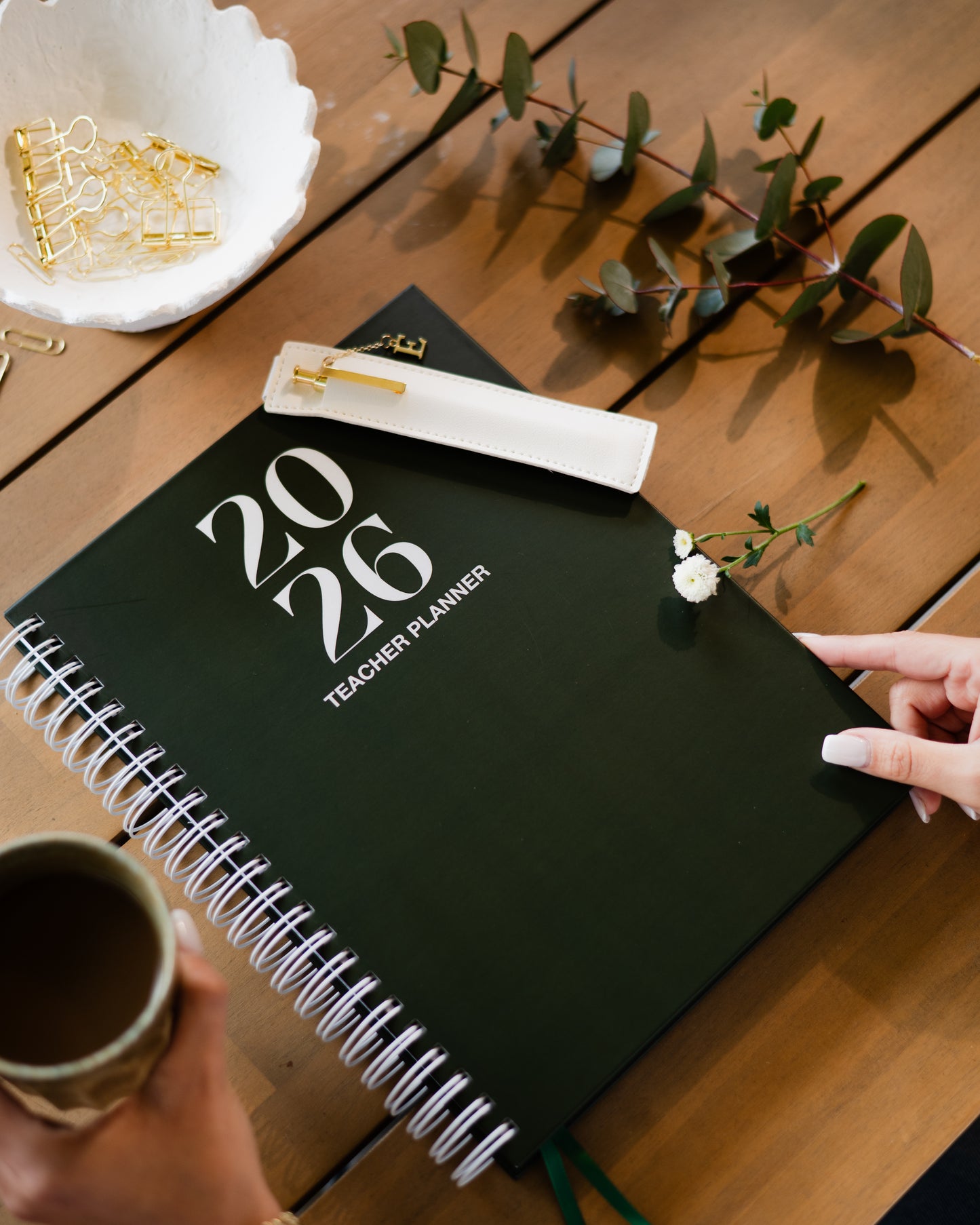 Pine 2026 Weekly Teacher Planner