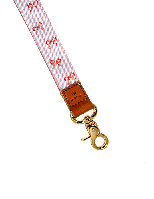 Bow Christmas Lanyard
