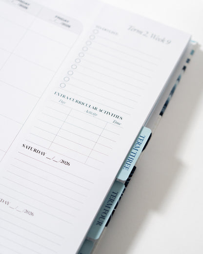 Seabreeze 2026 Weekly Teacher Planner