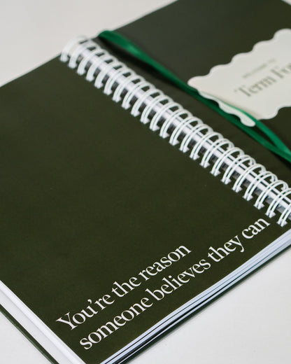 Pine 2026 Weekly Teacher Planner