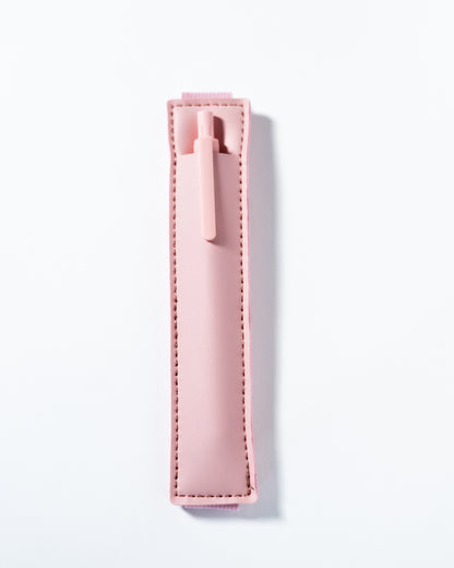 Pink Elastic Pen Holder Bookmark