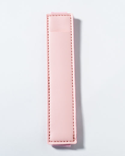 Pink Elastic Pen Holder Bookmark