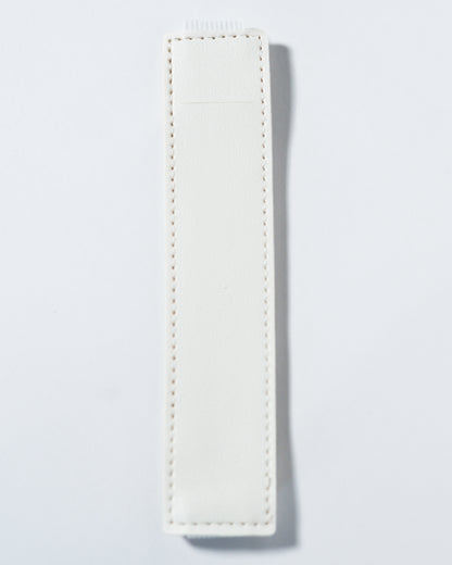 White Elastic Pen Holder Bookmark