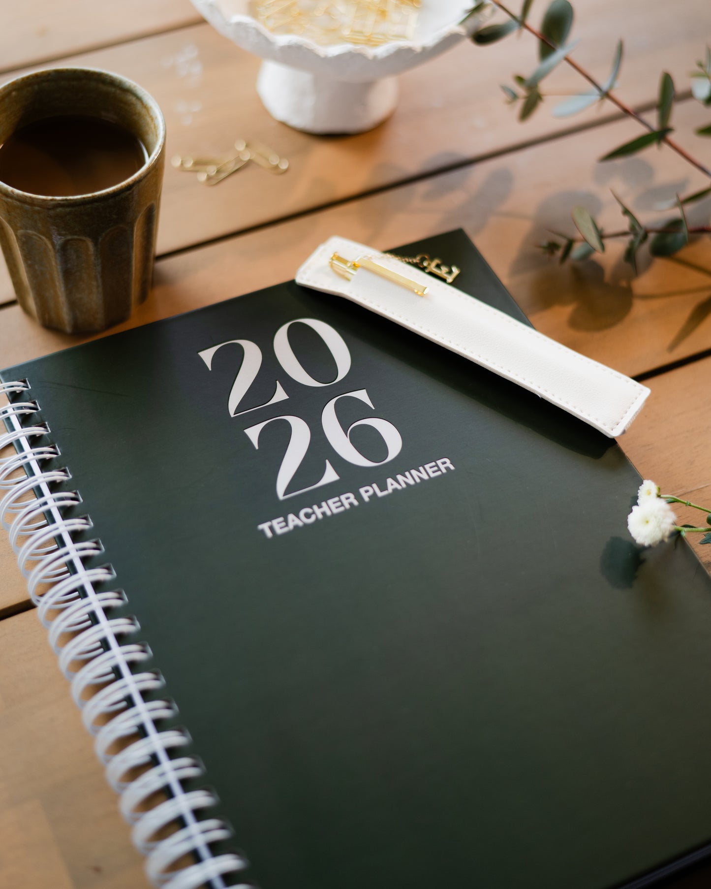 Pine 2026 Weekly Teacher Planner