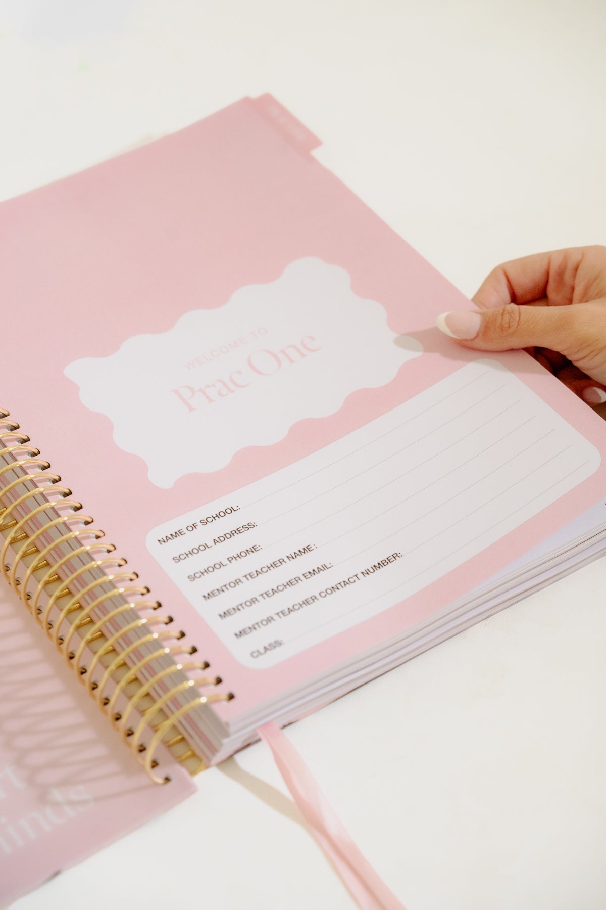 Pre-Order Daydream Single Teacher Prac Planner