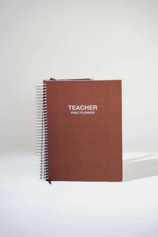 Pre-Order Espresso Prac Teacher Planner