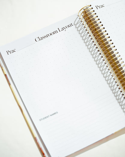 Pre-Order Espresso Prac Teacher Planner