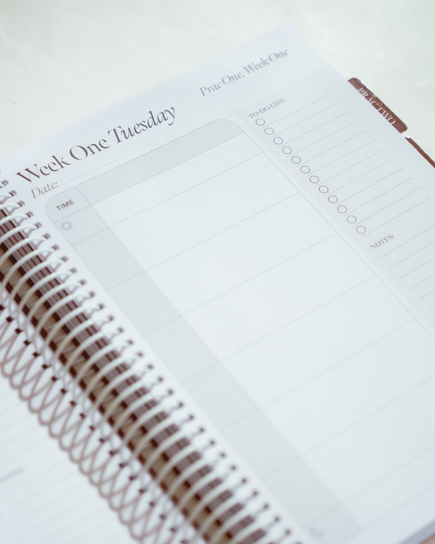 Pre-Order Espresso Prac Teacher Planner
