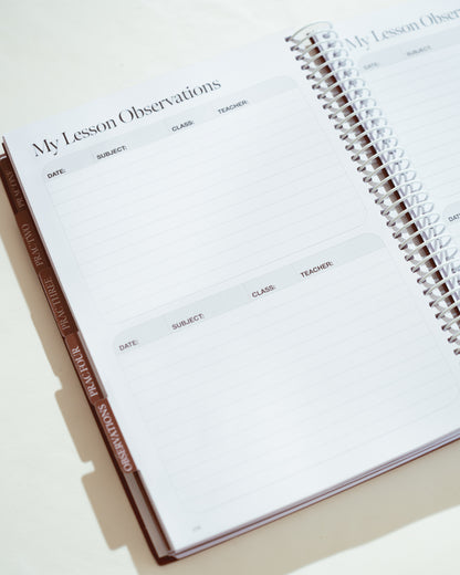 Pre-Order Espresso Prac Teacher Planner