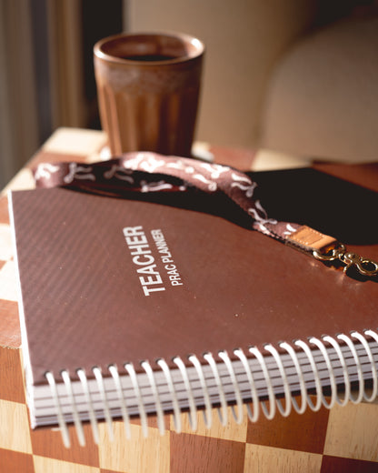 Pre-Order Espresso Prac Teacher Planner