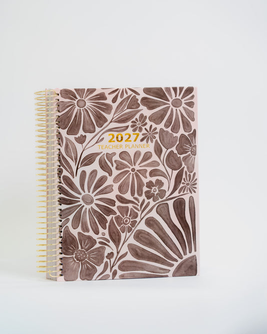 Pre-Order Bloom 2027 Weekly Teacher Planner