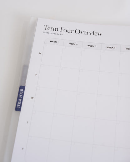 Pre-Order Ocean 2027 Weekly Teacher Planner