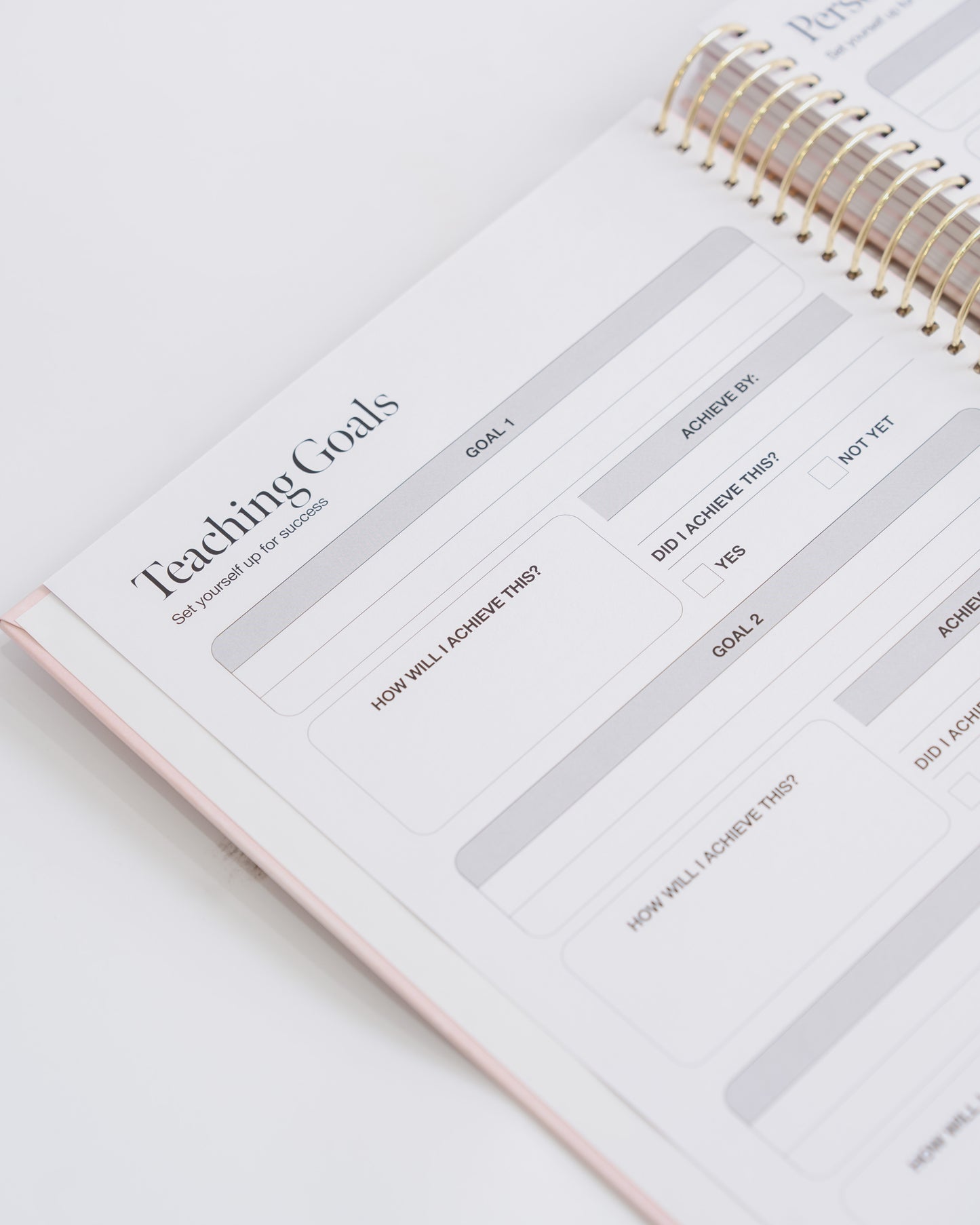 Pre-Order Bloom 2027 Weekly Teacher Planner