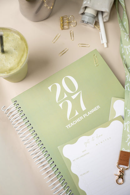 Pre-Order Willow 2027 Weekly Teacher Planner