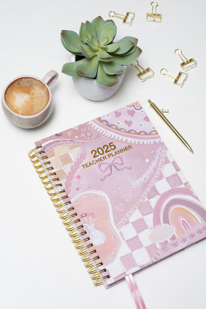 Bliss 2025 Weekly Teacher Planner SLIGHT FAULT