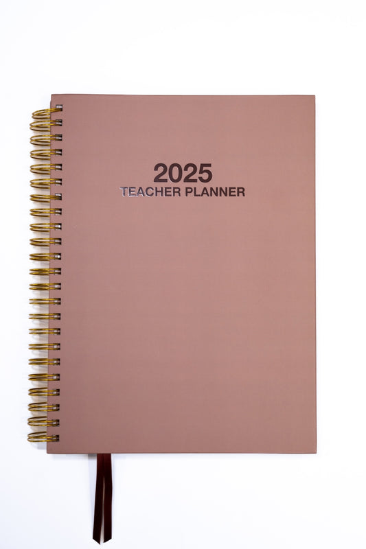 Latte 2025 Weekly Teacher Planner