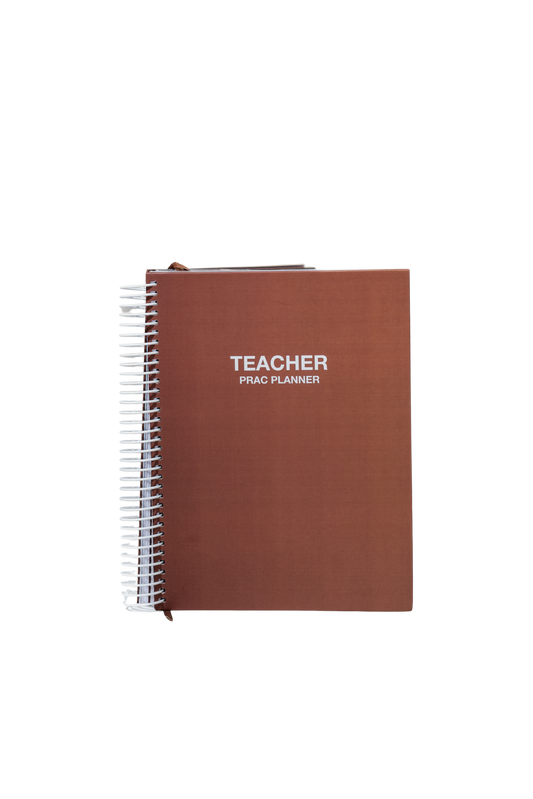 Pre-Order Espresso Prac Teacher Planner